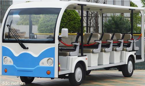  景区主题公园用17座电动观光车